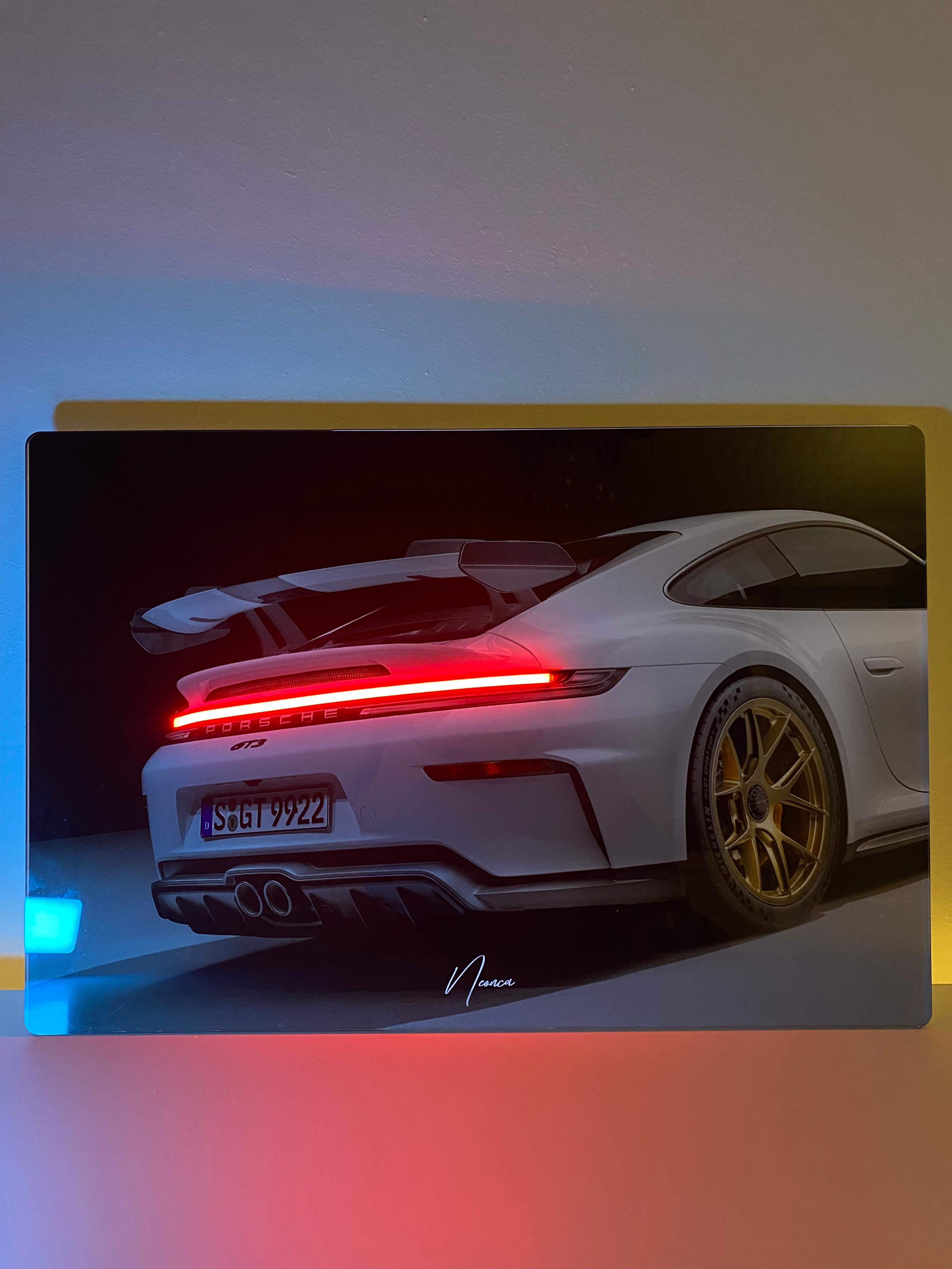 Porsche 992 GT3 Tablo